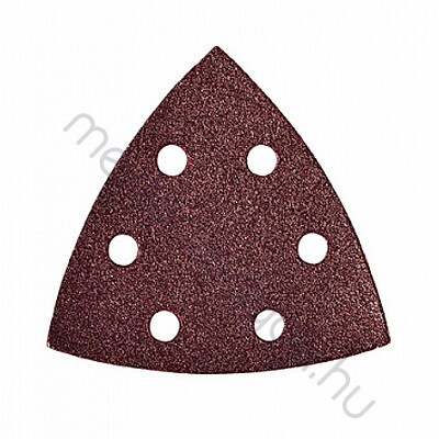 Kreátor deltacsiszoló pótlap 90x90x90, 5db/csomag, tépőzáras - 80 -as szemcse