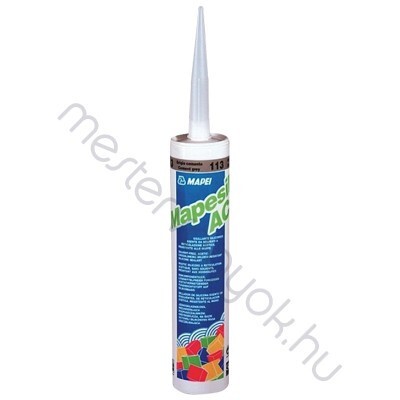 Mapei Mapesil AC szaniter szilikon tömítő és fugázóanyag - Jázmin 130 / 310 ml