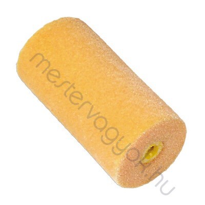 Festőhenger szivacs bársonyfelülettel 10cmx50mm, (SÁRGA) Superflok szivacsteddy - 1 db