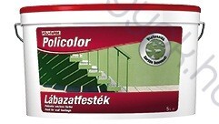 Polifarbe Policolor időjárásálló kültéri és beltéri lábazatfesték - Antracit szürke / 1 liter