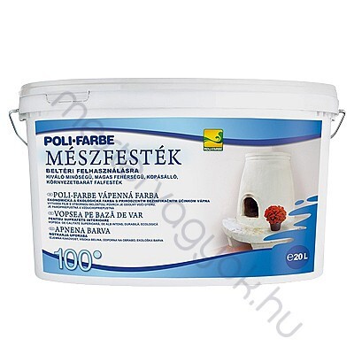 Polifarbe mészfesték - Fehér / 14 liter