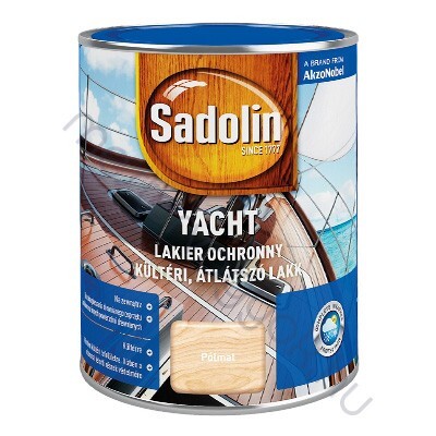 Sadolin Yacht lakk oldószeres kültéri lakk - Színtelen / 0.75 liter