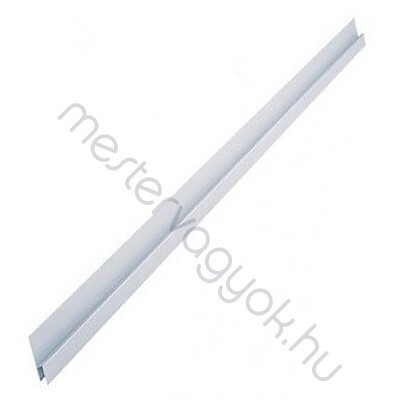 H profilú falazóléc alumíniumból, vakoló lehúzóléc - 150 cm hosszú
